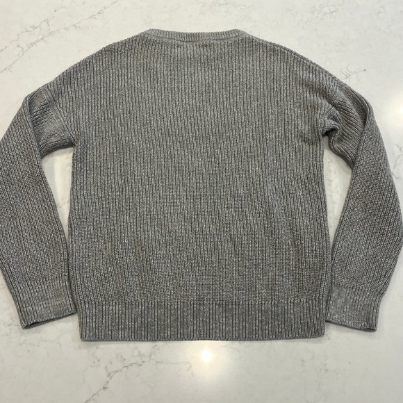 REI Cooperative Wallace Lake Sweater Womens Medium Organic Cotton Heathered - Picture 2 of 8